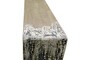Casa Padrino Luxus Konsole Naturfarben 170 x 40 x H. 80 cm - Konsolentisch aus recyceltem Ulmen Altholz - Luxus M�bel