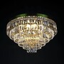 Casa Padrino Luxus Kristall Deckenleuchte Gold  60 x H. 34 cm - Prunkvolle Messing Deckenleuchte mit b�hmischem Kristallglas - Barock M�bel - Edel & Prunkvoll