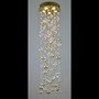 Casa Padrino Luxus Kristall Kronleuchter Gold  30 x H. 120 cm - Prunkvolle Messing Kronleuchter mit b�hmischem Kristallglas - Barock M�bel - Edel & Prunkvoll