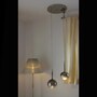 Casa Padrino Luxus Kristall Kronleuchter Silber  40 x H. 150 cm - Prunkvolle Messing Kronleuchter mit b�hmischem Kristallglas - Barock M�bel - Edel & Prunkvoll