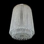 Casa Padrino Luxus Kristall Kronleuchter Silber  50 x H. 70 cm - Prunkvolle Messing Kronleuchter mit b�hmischem Kristallglas - Barock M�bel - Edel & Prunkvoll