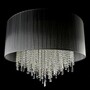 Casa Padrino Luxus Kristall Kronleuchter Silber  70 x H. 55 cm - Prunkvolle Messing Kronleuchter mit b�hmischem Kristallglas - Barock M�bel - Edel & Prunkvoll