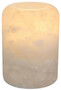 Casa Padrino Luxus Alabaster Teelichthalter  12 x H. 16 cm - Deko Accessoires - Luxus Qualit�t