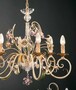 Casa Padrino Barock Kronleuchter  70 x H. 55 cm 6-flammig - Handgefertigte Leuchte aus Italien - Barock Leuchten 