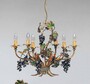 Casa Padrino Barock Kronleuchter  70 x H. 55 cm 6-flammig - Handgefertigte Leuchte aus Italien - Barock Leuchten 