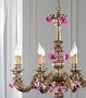 Casa Padrino Barock Kronleuchter  85 x H. 80 cm 8-flammig - Handgefertigte Leuchte aus Italien - Barock Leuchten 