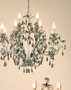 Casa Padrino Barock Kronleuchter Silber  90 x H. 70 cm 12-flammig - Handgefertigte Leuchte aus Italien - Barock Leuchten 