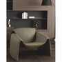 Casa Padrino Luxus Kunstleder Sessel Gr�n 90 cm - Wohnzimmer & Hotel M�bel
