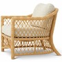 Casa Padrino Luxus Kunstrattan Garten Sessel Naturfarben - Hotel & Garten M�bel