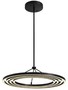 Casa Padrino Luxus LED Kronleuchter Bronzefarben  90 x H. 102 cm - Moderner verstellbarer Wohnzimmer Kronleuchter - Luxus Qualit�t