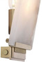 Casa Padrino Luxus Wandleuchte Alabaster / Antik Messingfarben 15 x 8 x H. 28,5 cm - Wandlampe mit Alabaster Lampenschirm - Luxus Qualit�t