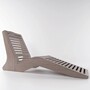 Casa Padrino Luxus Liege Grau 168 x 56 x H. 91 cm - Pool M�bel - Sauna M�bel - Luxus Qualit�t - Made in Italy 