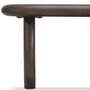 Casa Padrino Luxus Mahagoni Couchtisch Dunkelbraun 130 cm - Wohnzimmer M�bel