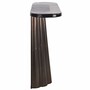 Casa Padrino Luxus Glas Konsole Antik Messing / Wei� / Schwarz 110 cm - Luxus M�bel