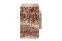Casa Padrino Luxus Marmor Beistelltisch Gr�n / Rosa 35 x 35 x H. 51 cm - Blockf�rmiger Beistelltisch aus hochwertigem Indian Green Onyx und Rosalia Pink Marmor - Luxus M�bel