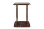Casa Padrino Luxus Marmor Beistelltisch Weinrot 30,5 x 23 x H. 41,5 cm - Schlanker Beistelltisch aus hochwertigem Rosso Levanto Marmor - Luxus M�bel