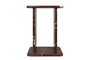 Casa Padrino Luxus Marmor Beistelltisch Weinrot 30,5 x 23 x H. 41,5 cm - Schlanker Beistelltisch aus hochwertigem Rosso Levanto Marmor - Luxus M�bel