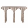 Casa Padrino Luxus Marmor Konsole Braun-Grau 140 cm - Luxus Marmor M�bel
