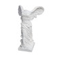 Casa Padrino Luxus Marmor Skulptur Siegesg�ttin von Samothrake Wei� H. 155 cm - Handgefertigte Marmorfigur - Gro�e Deko Skulptur 