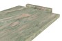 Casa Padrino Luxus Marmor Tablett Gr�n 40 x 25 x H. 6 cm - Rechteckiges Tablett mit Rand aus hochwertigem Indian Green Onyx - Luxus Deko Accessoires