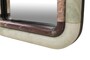 Casa Padrino Luxus Marmor Wandspiegel Gr�n / Rosa 50 x 2,5 x H. 160 cm - Edler hoher Spiegel mit Marmorrahmen - Luxus Wohnzimmer Accessoires