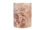 Casa Padrino Luxus Marmor Weink�hler Rosa  14 x H. 18 cm - Massiver Flaschenk�hler aus hochwertigem Rosalia Pink Marmor - Luxus Bar Accessoires