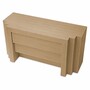 Casa Padrino Luxus Kommode mit 3 Schubladen Beige 134 cm - Luxus M�bel