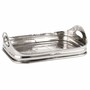 Casa Padrino Metall Serviertablett Silber 38 cm - Gastronomie Accessoires