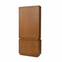 Casa Padrino Luxus Regalschrank Braun / Bronze H. 240 cm - Luxus M�bel
