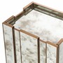Casa Padrino Luxus Nachttisch mit antikem Spiegelglas H. 68,5 cm - Schlafzimmer M�bel