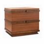 Casa Padrino Luxus Nachtkommoden Set Braun / Bronze - Hotel & Schlafzimmer M�bel