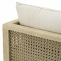 Casa Padrino Luxus Teakholz Garten Sessel Sandfarben / Beige - Garten M�bel