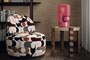 Casa Padrino Luxus Pflanzgef�� Rosa 23 x 22,5 x H. 43 cm - Hohes Steingut Pflanzgef�� und Vase im Garlic Pink Finish - Luxus Deko Accessoires