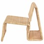 Casa Padrino Luxus Rattan Sessel Naturfarben - Rattan Wohnzimmer M�bel