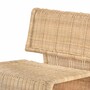 Casa Padrino Luxus Rattan Sessel Naturfarben - Rattan Wohnzimmer M�bel