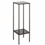 Casa Padrino Luxus S�ule Bronze / Schwarz H. 91 cm - Luxus Wohnzimmer M�bel