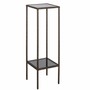 Casa Padrino Luxus S�ule Bronze / Schwarz H. 91 cm - Luxus Wohnzimmer M�bel