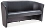 Casa Padrino Designer Kunstleder Sofa 160 x 60 x H. 76 cm - Verschiedene Farben - Wohnzimmer Sofa - Designer Wohnzimmer Mbel