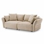 Casa Padrino Luxus Sofa Creme 234 cm - Wohnzimmer & Hotel M�bel