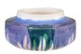 Casa Padrino Luxus Schale  36,5 x H. 16 cm - Gro�e Deko Schale aus feinem Porzellan mit frei gestalteter Oberfl�che - Luxus Deko Accessoires
