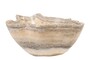 Casa Padrino Luxus Schale 30 x 38 x H. 14 cm - Deko Schale aus hochwertigem Onyx - Luxus Deko Accessoires