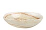 Casa Padrino Luxus Schale 33 x 24 x H. 12 cm - Hauchd�nn geschliffene Schale aus hochwertigem Onyx - Luxus Deko Accessoires