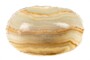 Casa Padrino Luxus Schale 33 x 24 x H. 12 cm - Hauchd�nn geschliffene Schale aus hochwertigem Onyx - Luxus Deko Accessoires