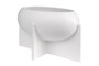 Casa Padrino Luxus Schale Antikwei� 30 x 17,5 x H. 18 cm - Deko Schale aus Steingut der OVO Serie mit Old White Glasur - Luxus Deko Accessoires