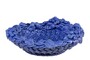 Casa Padrino Luxus Schale Blau  32 x H. 10 cm - Runde Deko Schale aus hochwertiger Keramik - Luxus Deko Accessoires