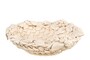 Casa Padrino Luxus Schale Cremewei�  32 x H. 10 cm - Runde Deko Schale aus hochwertiger Keramik - Luxus Deko Accessoires