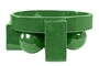Casa Padrino Luxus Schale Gr�n 31,5 x 33,5 x H. 13,5 cm - Steingut Deko Schale im Basil Green Finish - Luxus Deko Accessoires