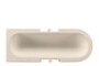 Casa Padrino Luxus Schale Naturfarben 51 x 19,5 x H. 11 cm - L�ngliche Steingut Deko Schale im Natural Finish - Luxus Deko Accessoires