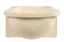 Casa Padrino Luxus Schale Naturfarben 51 x 19,5 x H. 11 cm - L�ngliche Steingut Deko Schale im Natural Finish - Luxus Deko Accessoires