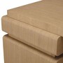 Casa Padrino Luxus Schreibtisch mit 4 Schubladen Naturfarben 180,5 cm - B�ro M�bel
